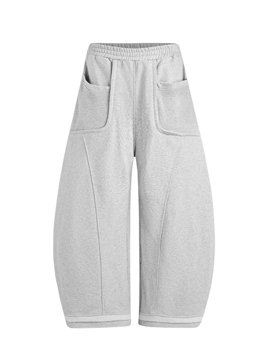 Pattern Relaxed Sweat Pants