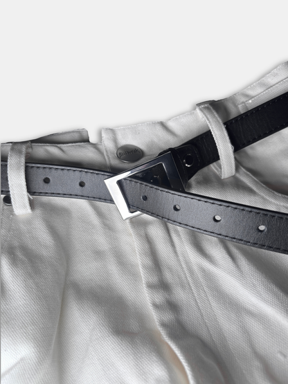 Sharp Cow Leather Belt