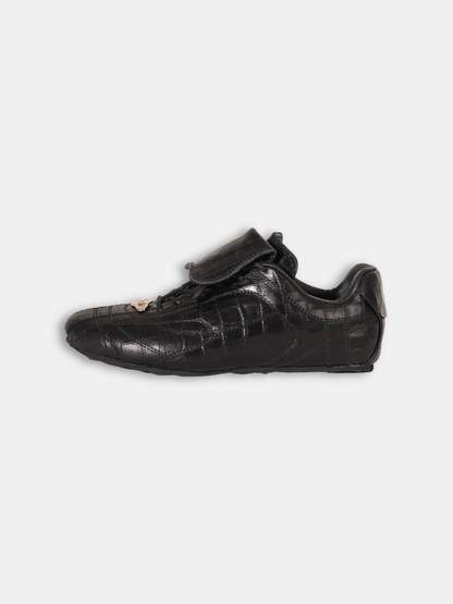 Rising Star 01 - Cowhide With Crocodile Emboss Sneakers