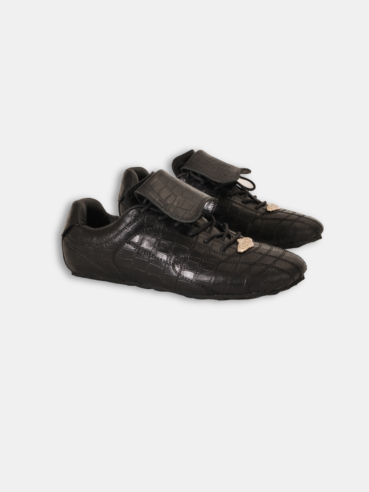 Rising Star 01 - Cowhide With Crocodile Emboss Sneakers