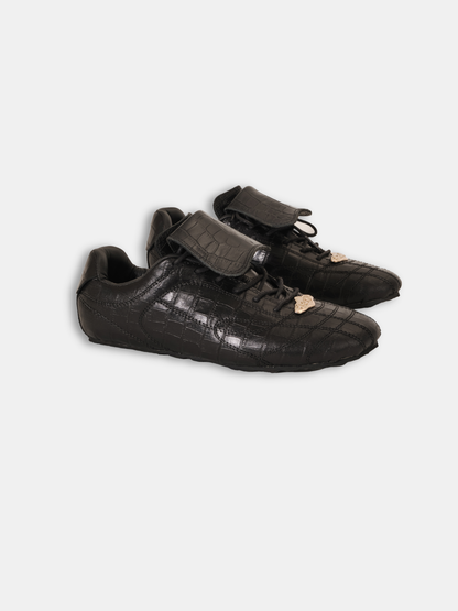 Rising Star 01 - Cowhide With Crocodile Emboss Sneakers