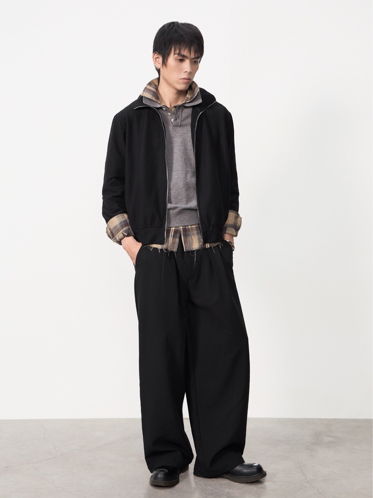 Collar Zip Jacket