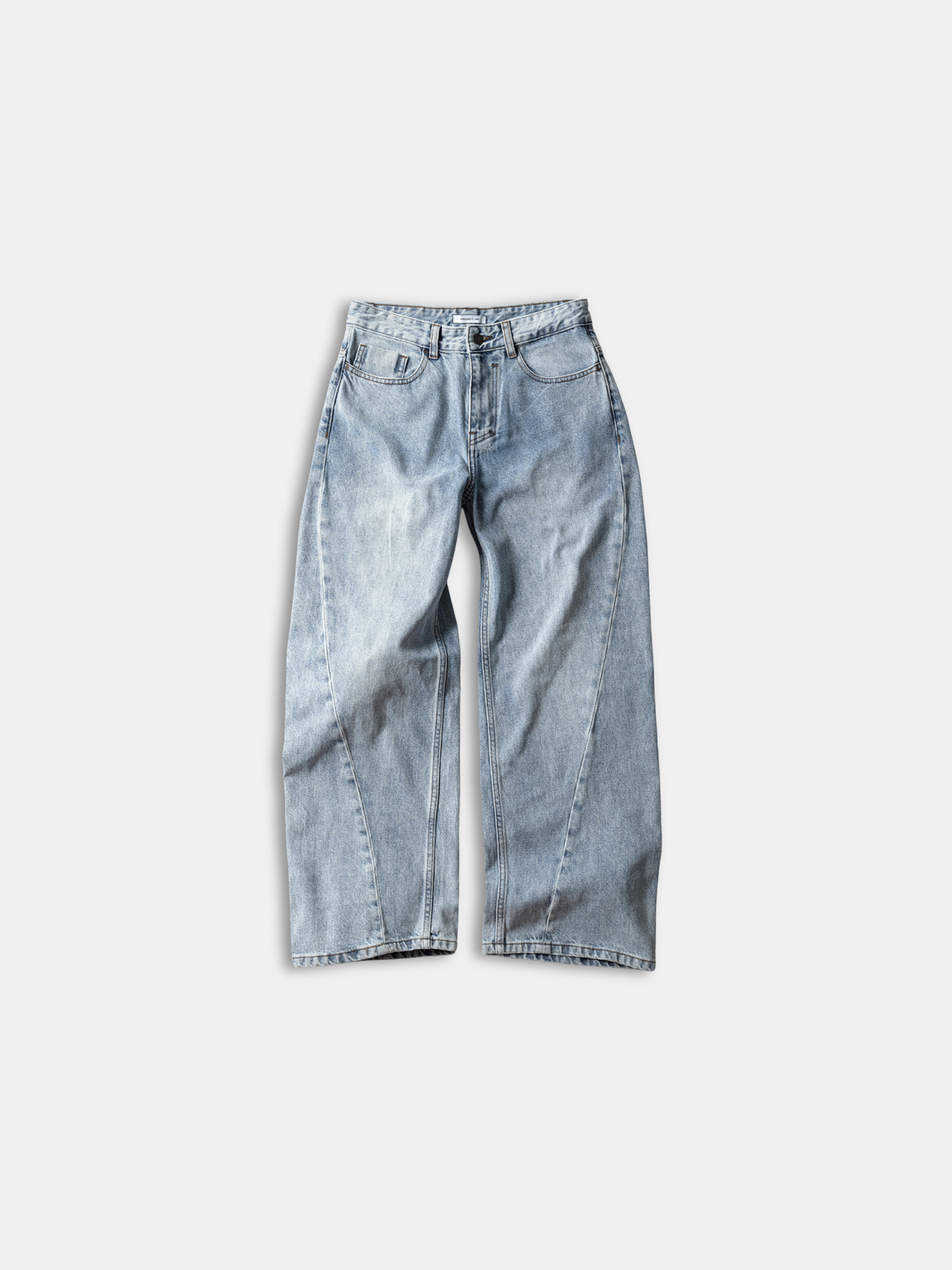 Twisted Wide Jeans