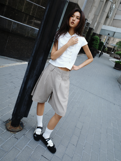 Noble Line Crop Pants