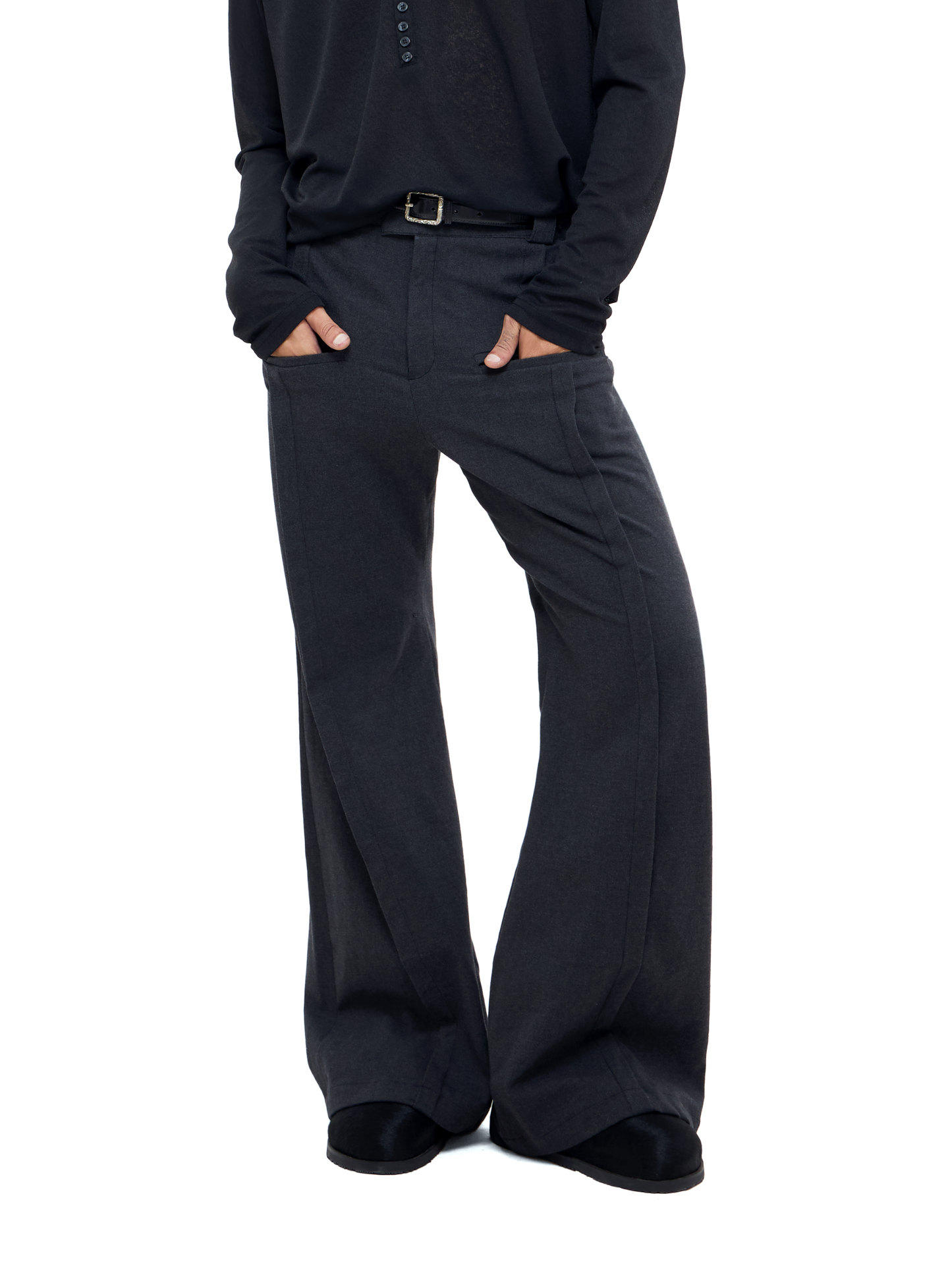 Oversized Flare Pants