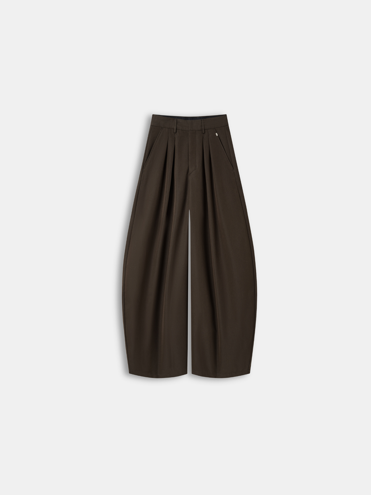 Lined Barrel Pants