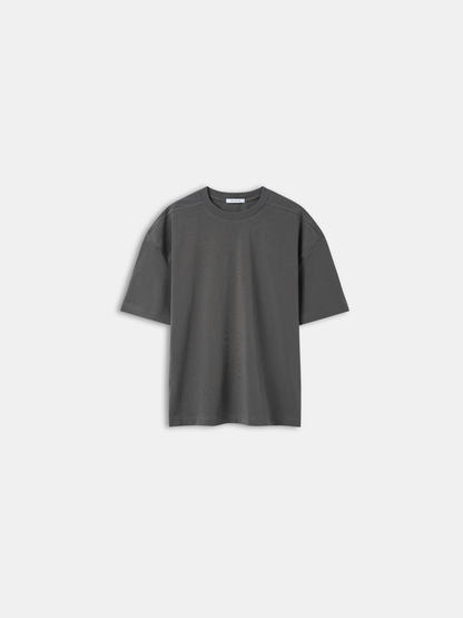 Based Ribbed Slim Shirt