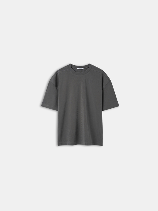 Based Ribbed Slim Shirt