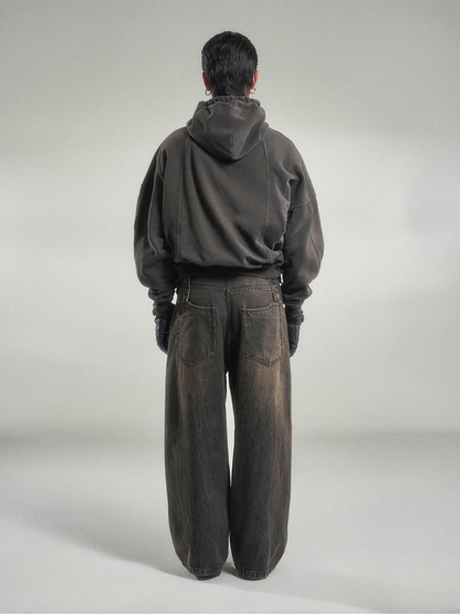 Scar Washed Denim Pants Ver 2