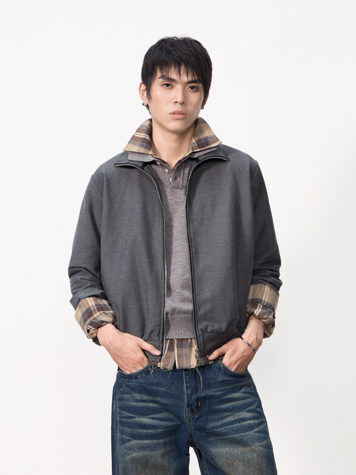 Collar Zip Jacket