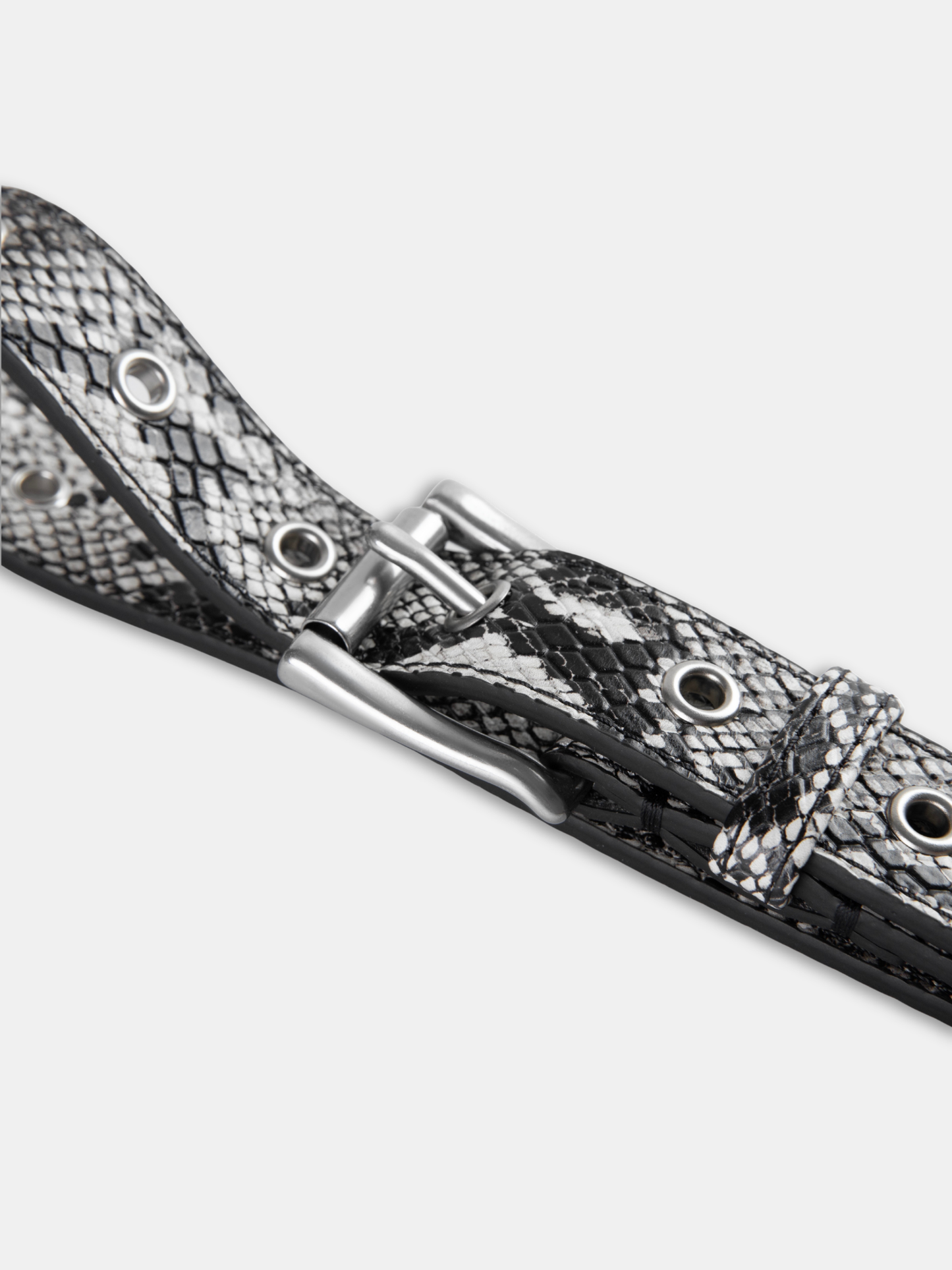 Eyelet Cow Leather Belt