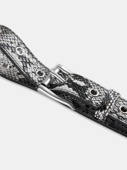 Eyelet Cow Leather Belt