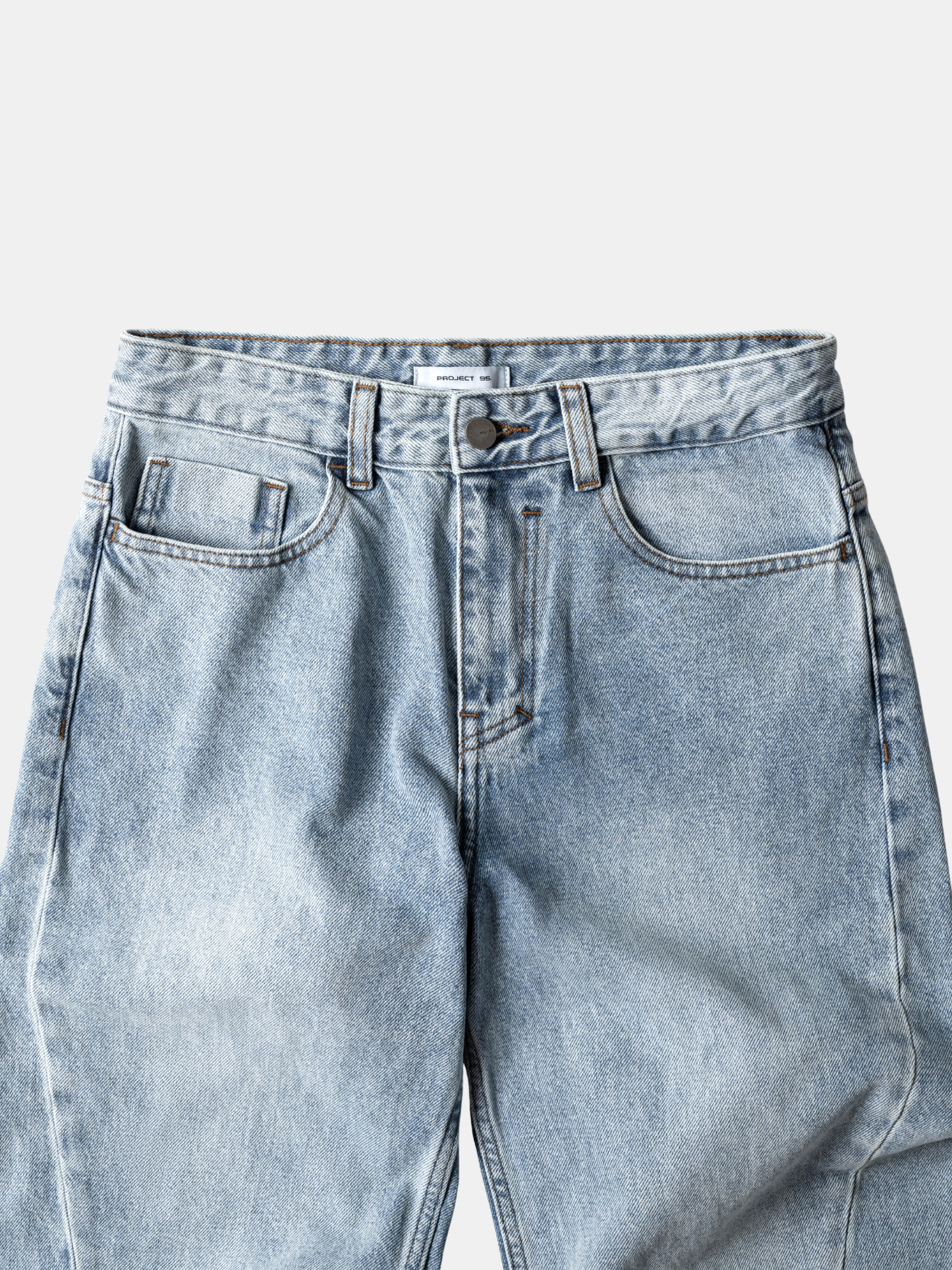Twisted Wide Jeans