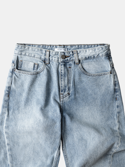 Twisted Wide Jeans