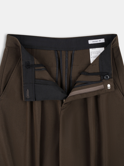 Lined Barrel Pants