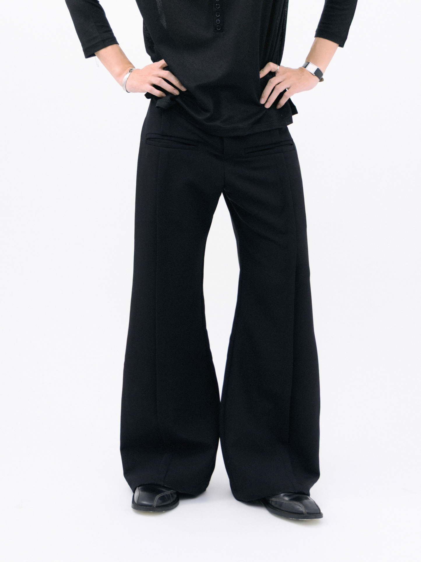 Oversized Flare Pants