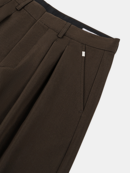 Lined Barrel Pants