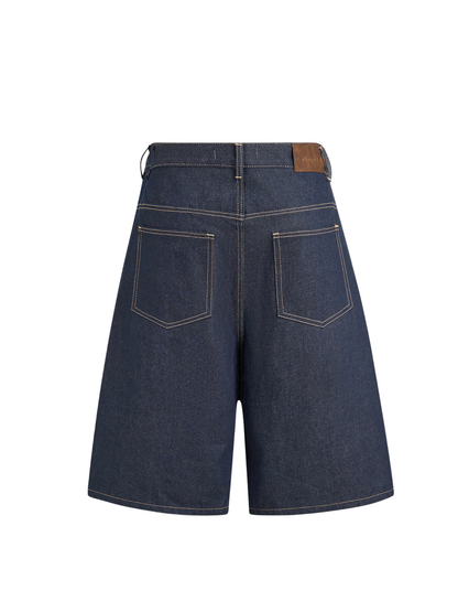 Mule Pocket Raw Denim Short