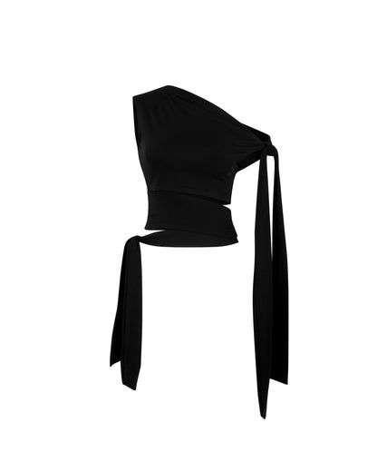 Muse Shoulder Tie Top