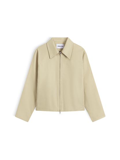 Boxy Khaki Jacket