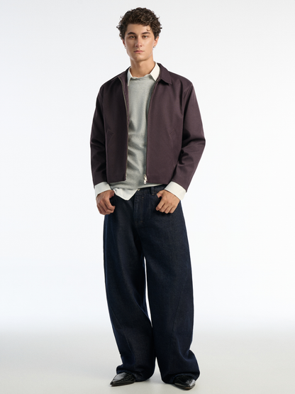 Twisted Wide Jeans
