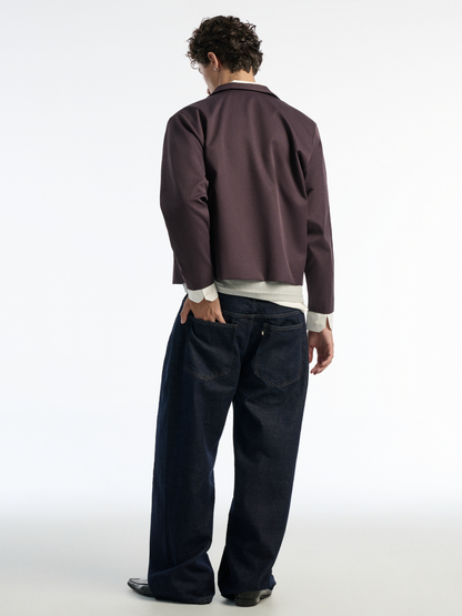 Twisted Wide Jeans