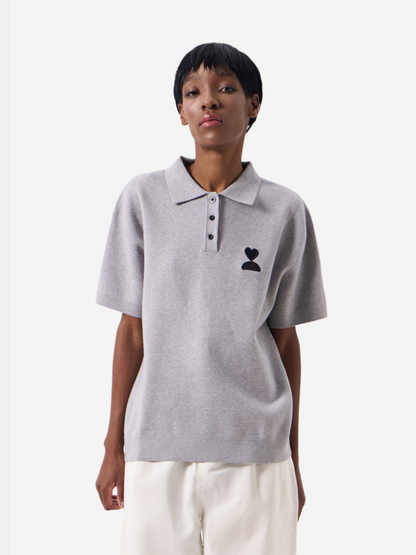 Love User Knit Polo T-Shirt
