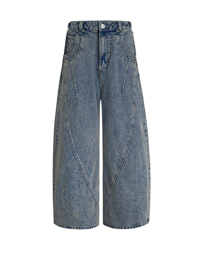 Scar Washed Denim Pants Ver 2