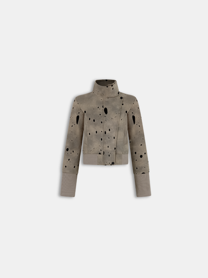 Virelle High-Neck Jacket