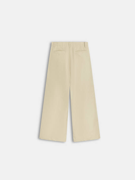 Wide Leg Khaki Pants