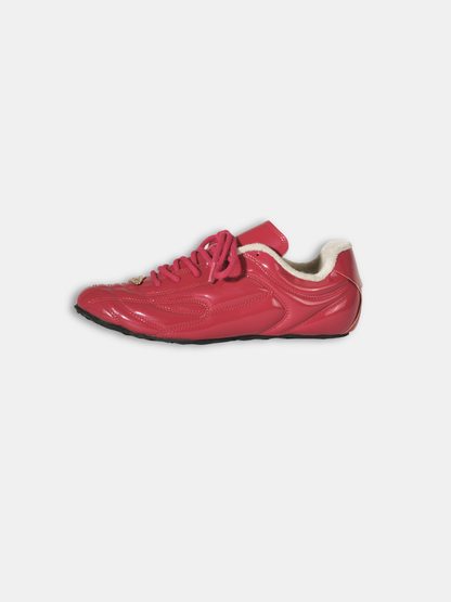 Rising Star 01 - Vegan Leather Shiny Sneakers