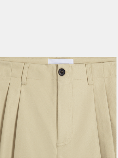 Wide Leg Khaki Pants