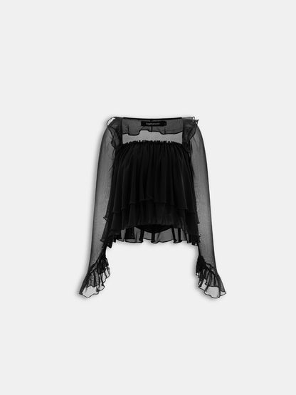 Sassy Drift Mesh Top