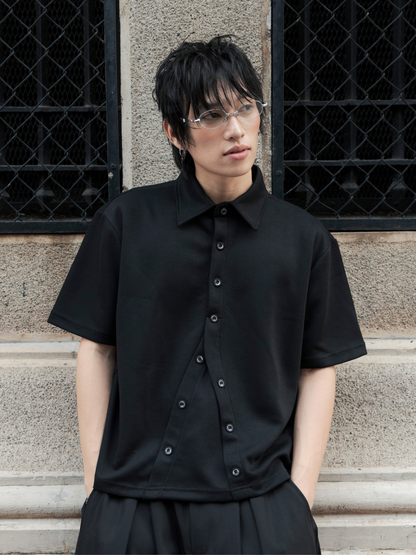 Curve Button Polo