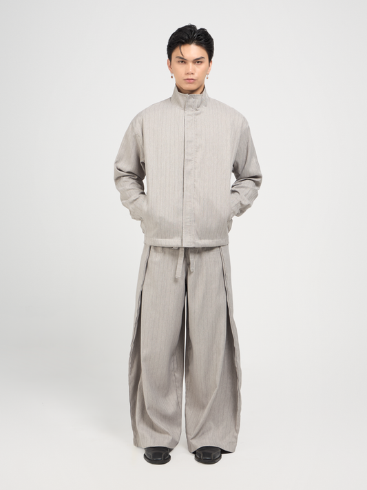 Striped Wide Leg Pants