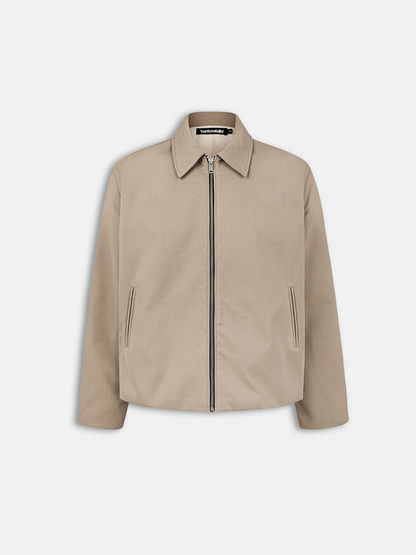 Harmony Khaki Crop Jacket