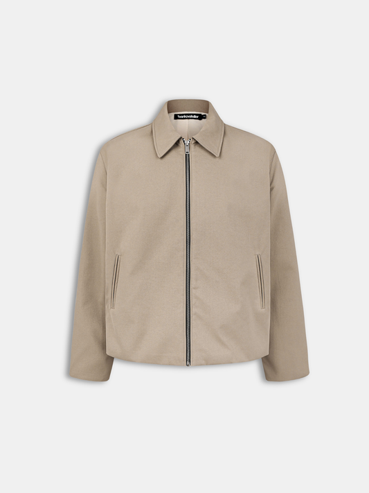 Harmony Khaki Crop Jacket
