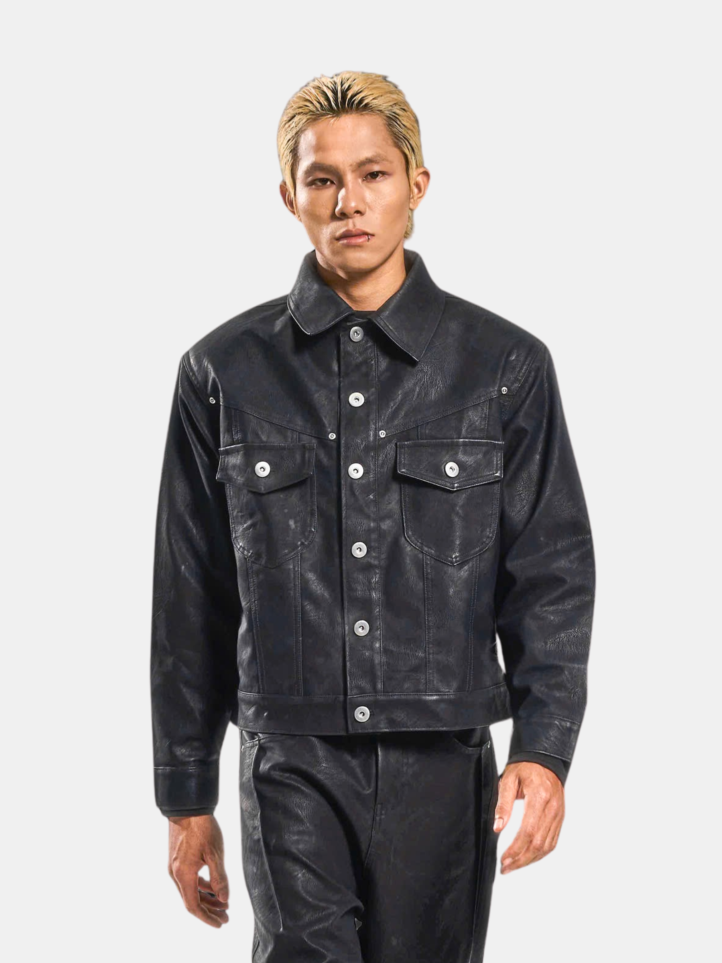 Leather Trucker Jacket