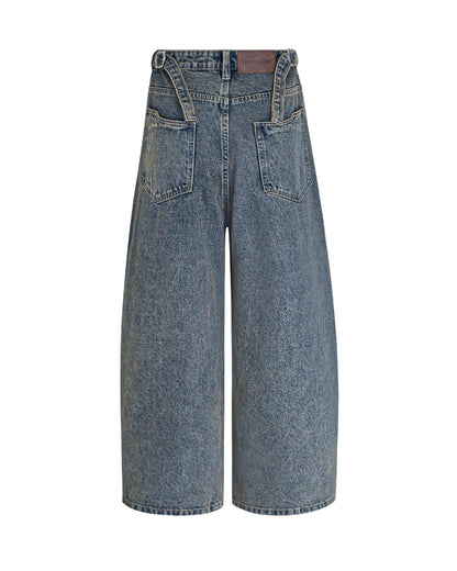 Scar Washed Denim Pants Ver 2