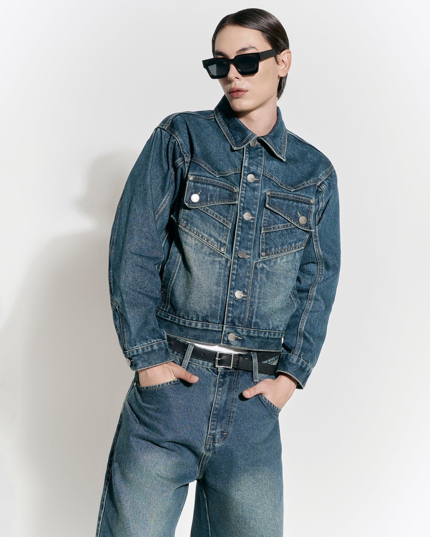 Boxy Vintage Denim Jacket
