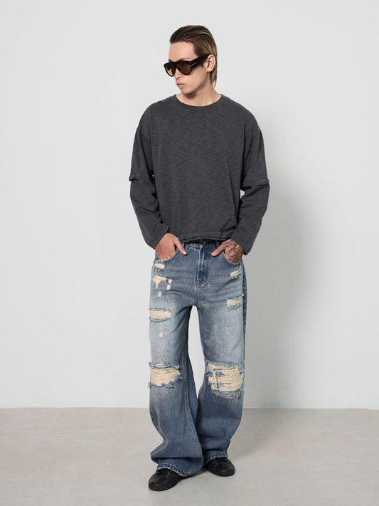 Overtime Distressed Jean