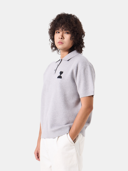 Love User Knit Polo T-Shirt