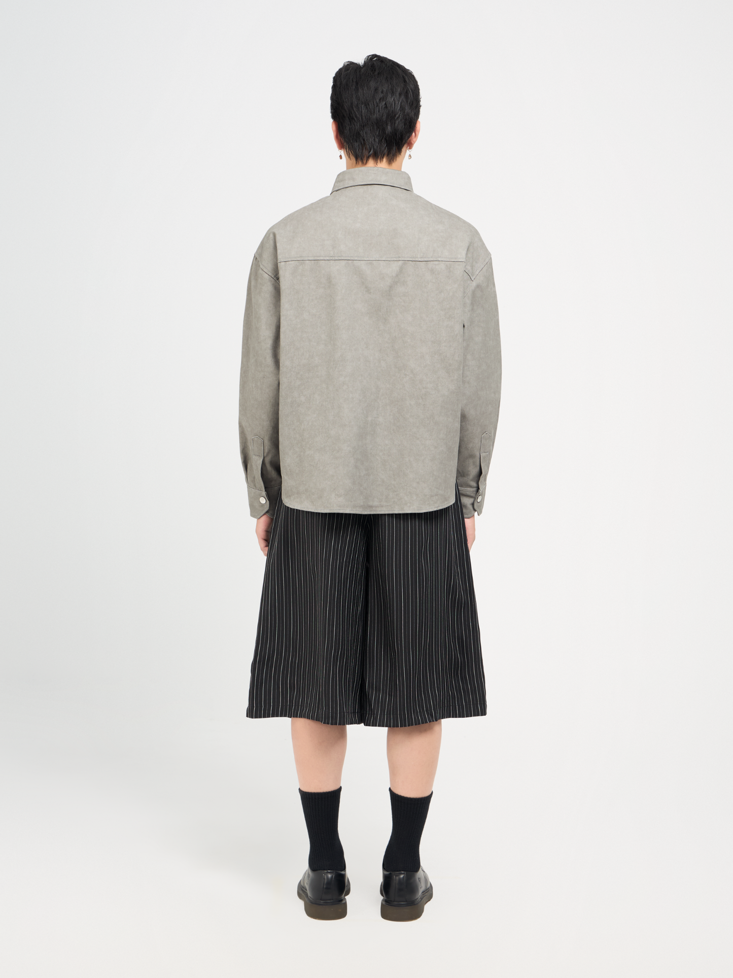 Pinstripe Shorts