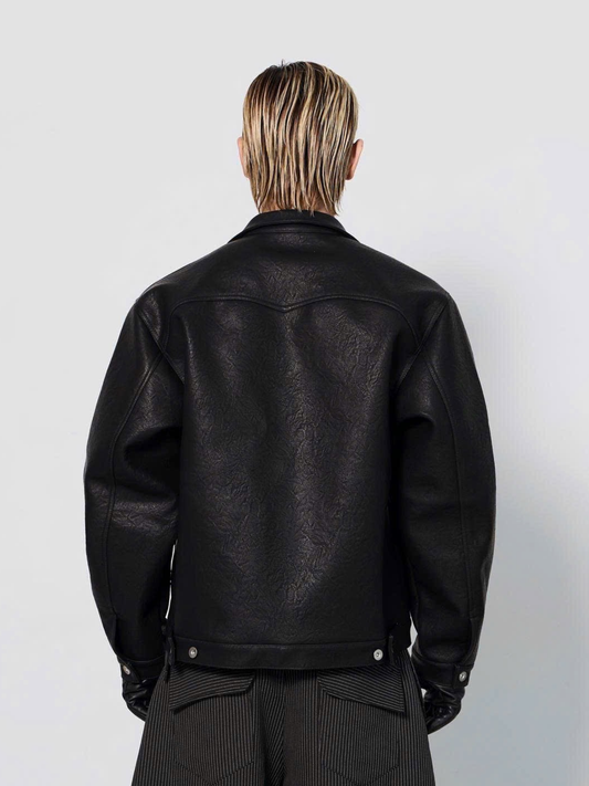 Moonlight Faux Leather Jacket