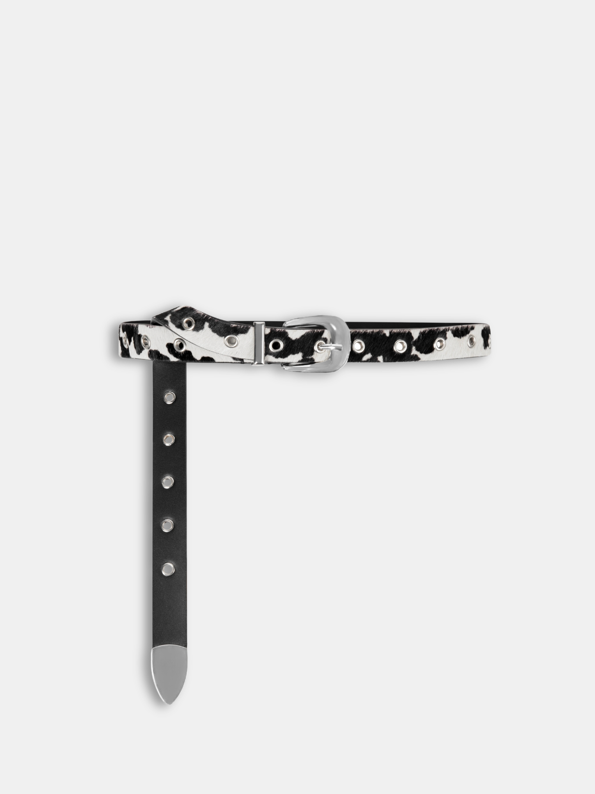Fur Cow Leather Belt