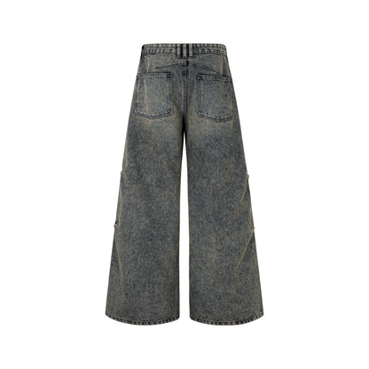 REVOLT ATTIRE CREPO DENIM PANTS