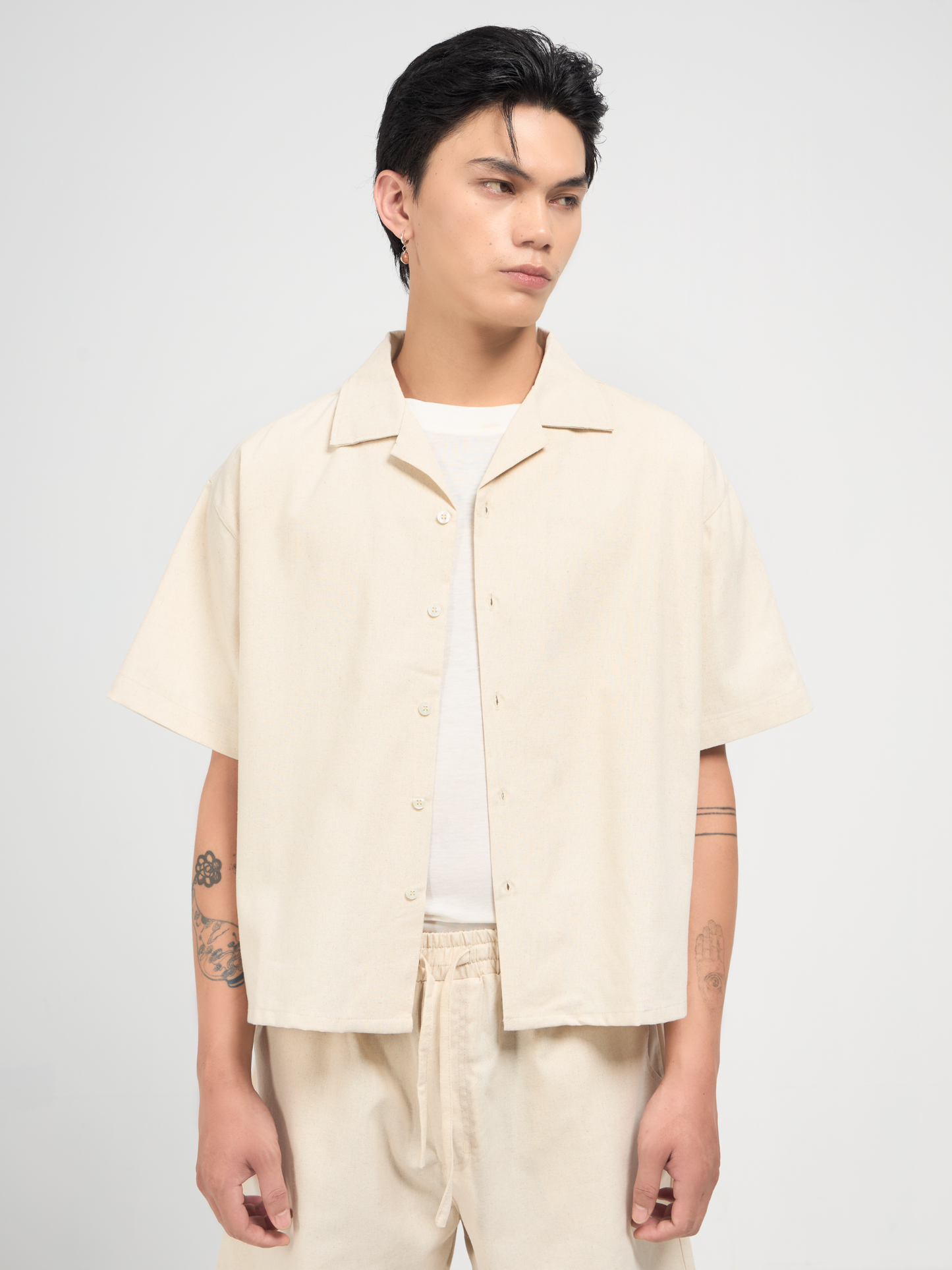 Linen Boxy Shirt