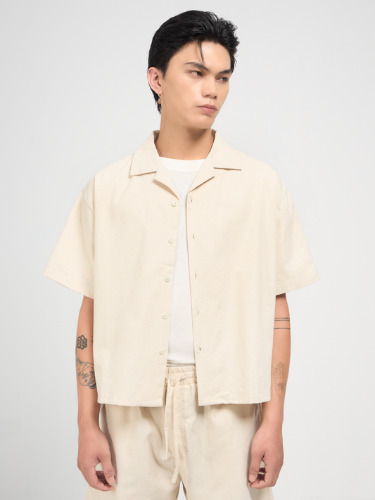 Linen Boxy Shirt