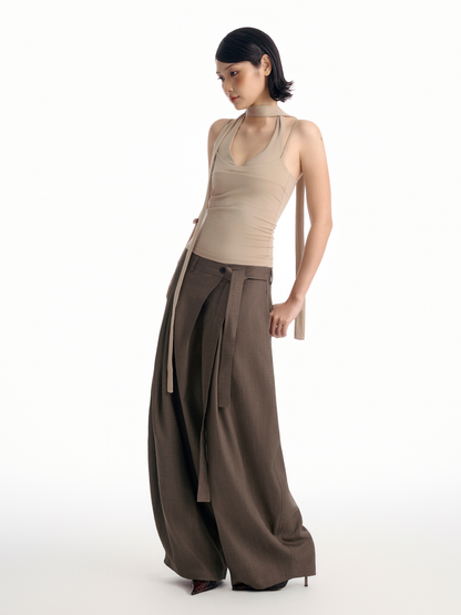Loren Pleat Trousers