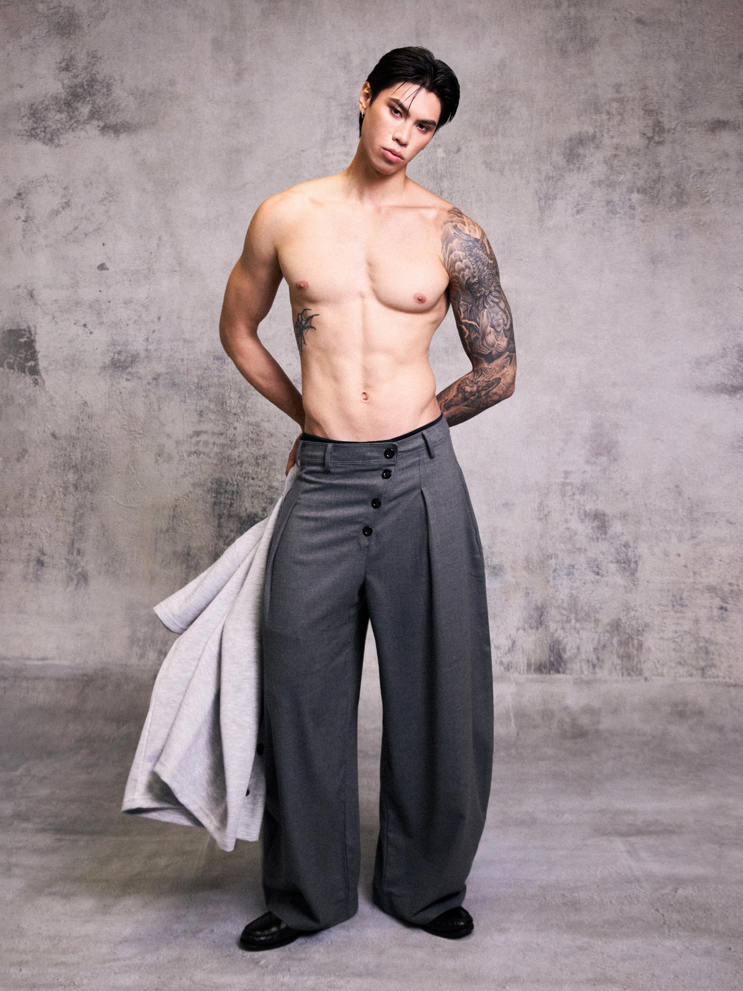 Noir Cocoon Trousers